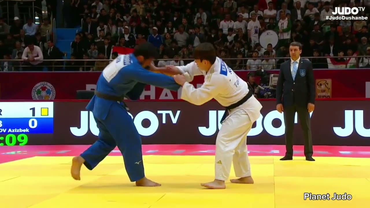 Jaemin KIM 🇰🇷  🆚️ Azizbek AVAZMURADOV 🇺🇿 | 1/16финала/-90кг | Большой Шлем Душанбе 2026