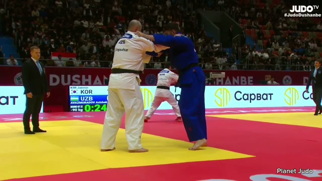 Ushangi KOKAURI 🇦🇿 🆚️ Mohammadpouria BANAEIAN TOLKI🇮🇷 | 1/8финала/+100кг | Большой Шлем Душанбе 2026