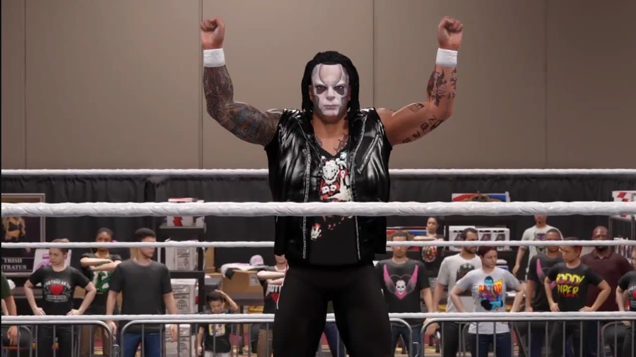 Vampiro vs Raven vs Grangrel. Grapple Legends Mania. WWE 2K25