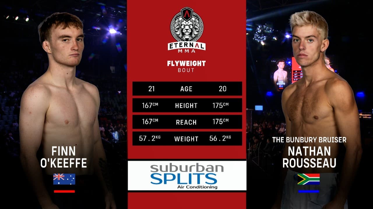 Eternal MMA 105: Finn O'Keeffe VS Nathan Rousseau | FULL FIGHT