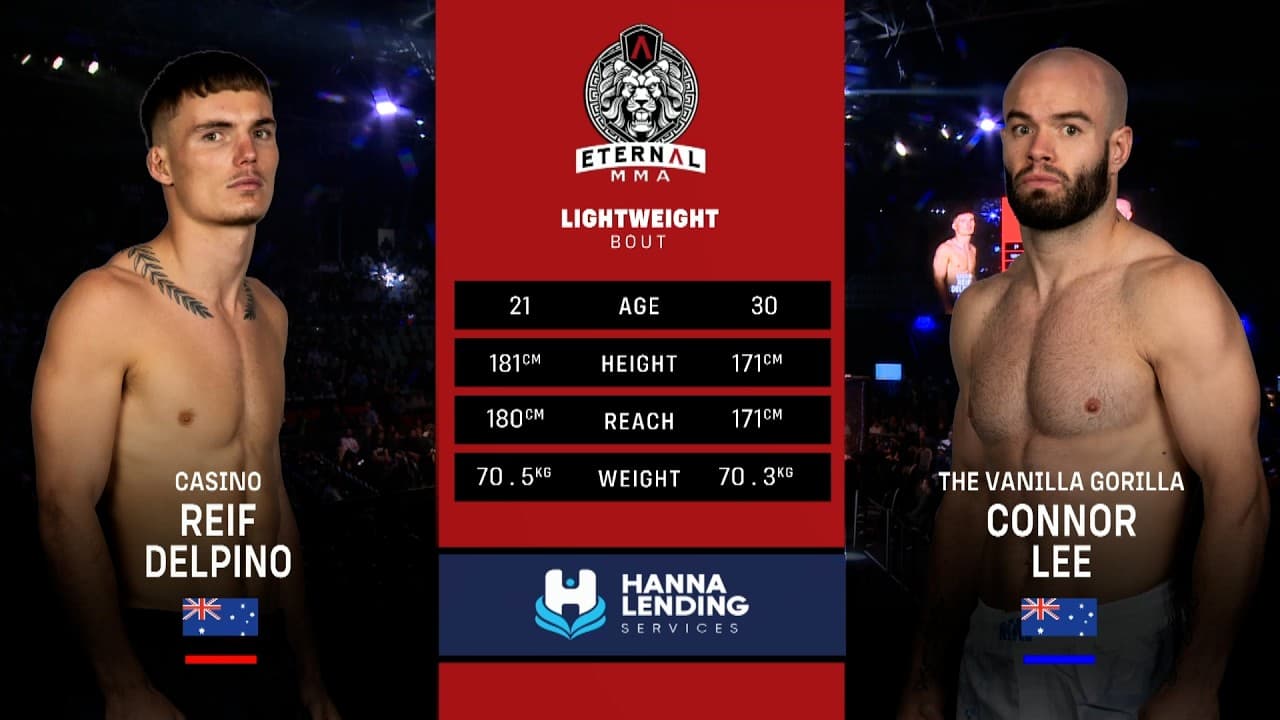 Eternal MMA 105: Reif Delpino VS Connor Lee | FULL FIGHT
