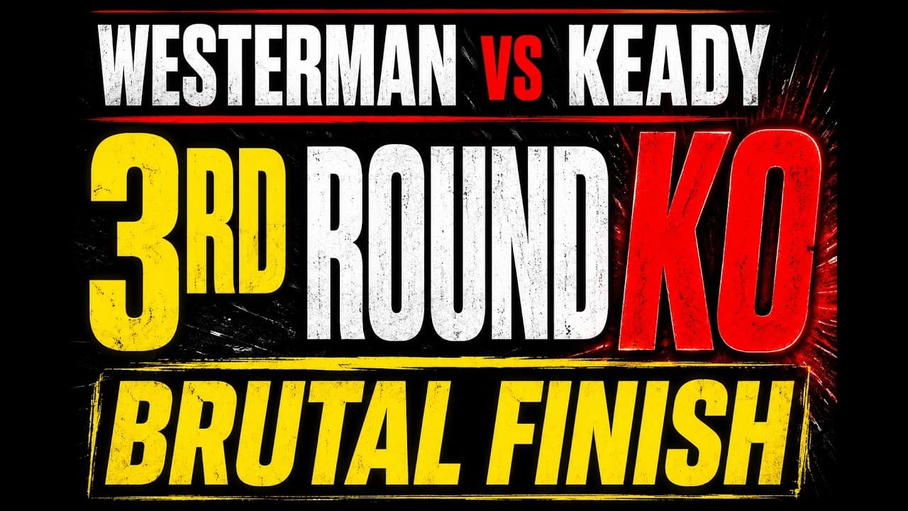 Dale Westerman Vs Dean Keady