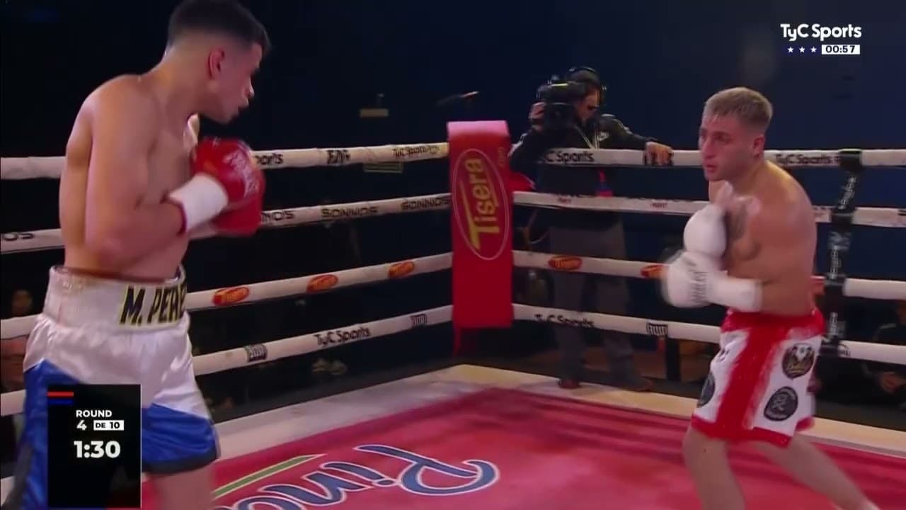 Mariano Pérez vs. Mariano Bértola - Boxeo de Primera - TyC Sports