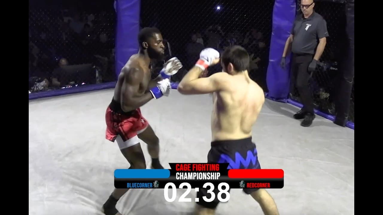 Elias Quazanni vs Ole Billy Full Fight Cage Fighting Championships