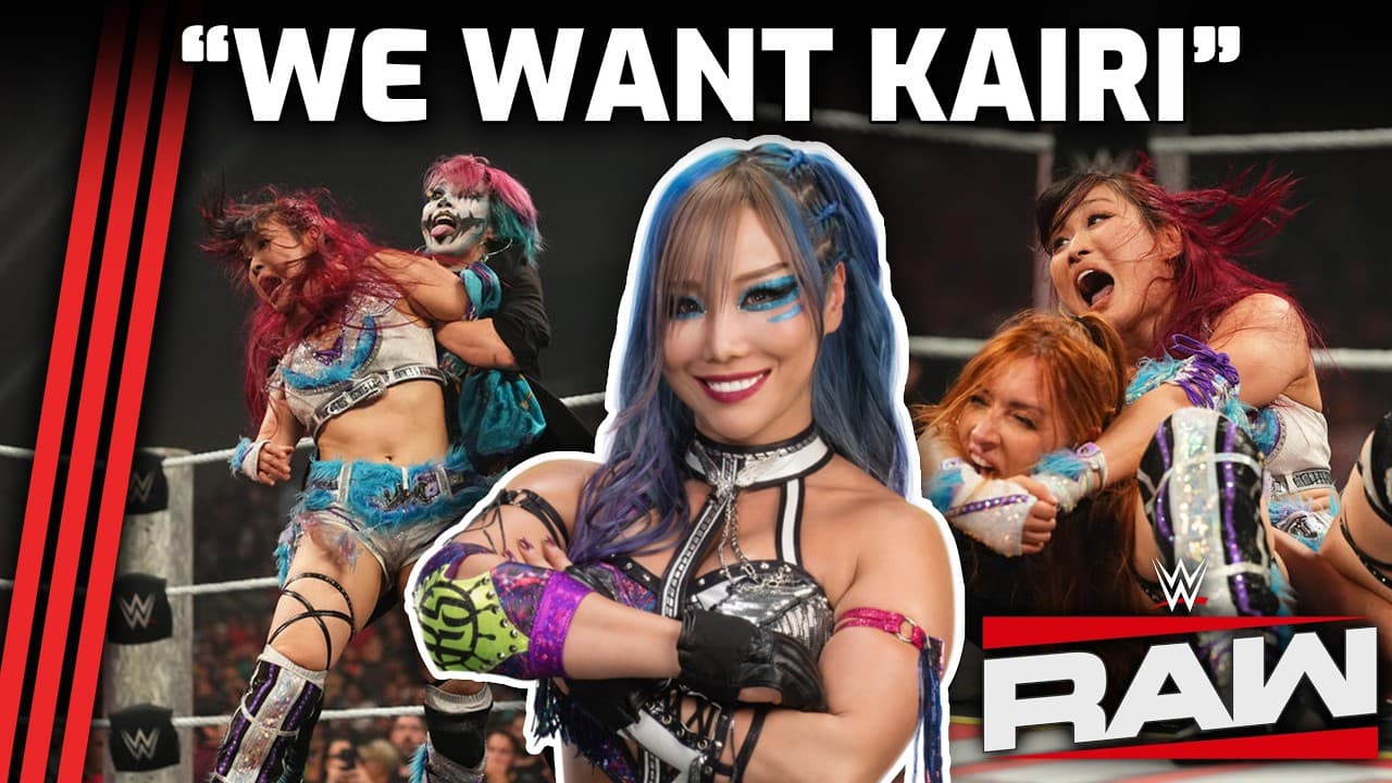 "WE WANT KAIRI" Chants Heard on RAW