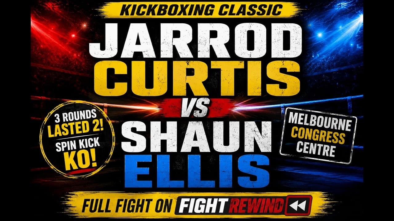 Jarrod Curtis vs Shaun Ellis