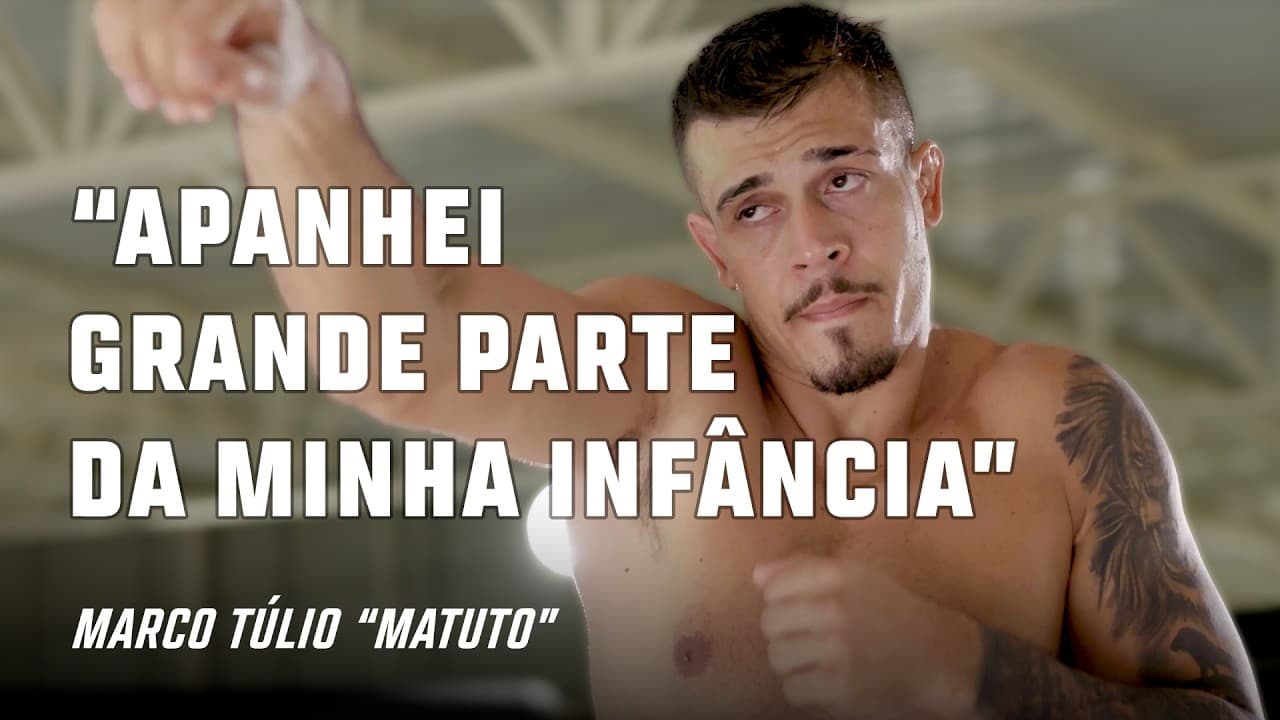 Marco Túlio "Matuto" conta como bullying o transformou em lutador do UFC