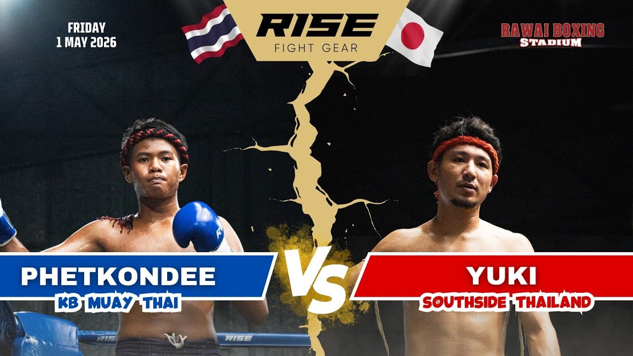 🇯🇵 Japan vs Thailand 🇹🇭 | YUKI (Southside Thailand) vs PHETKONDEE (KB Muay Thai)