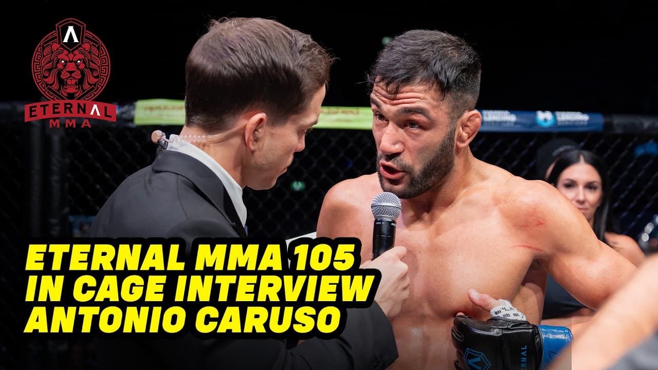 Eternal MMA 105: Antonio Caruso: In Cage Interview