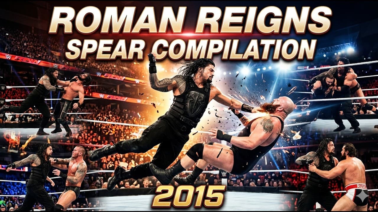 ROMAN REIGNS - SPEAR COMPILATION 2015