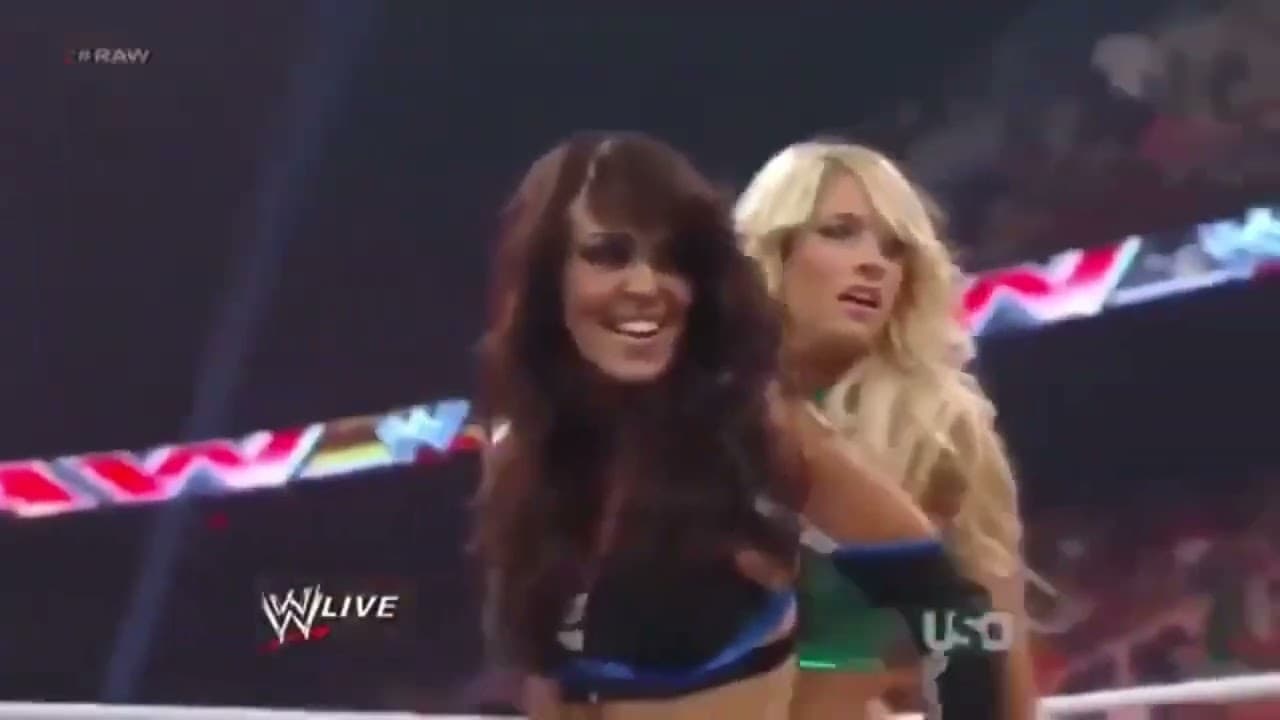 FULL MATCH - Kelly Kelly & Layla vs. Maxine & Natalya: Raw, May 7, 2012