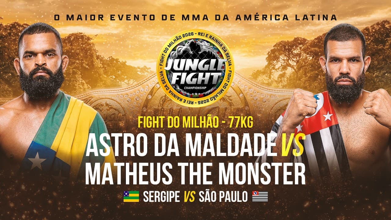JUNGLE FIGHT 150 l MATHEUS THE MONSTER X ASTRO DA MALDADE
