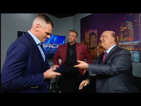 Gunther & Paul Heyman backstage segment _WWE Smackdown 8 May 2026