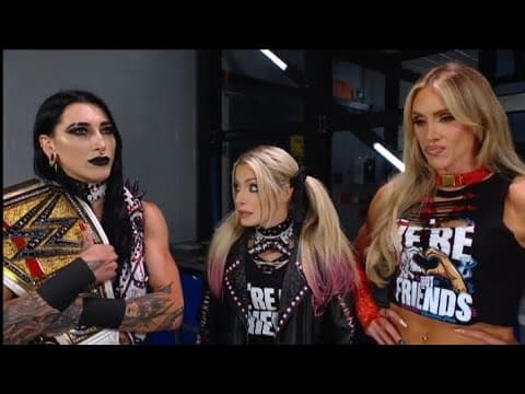 Rhea Ripley & Charlotte Flair backstage segment _WWE Smackdown 8 May 2026