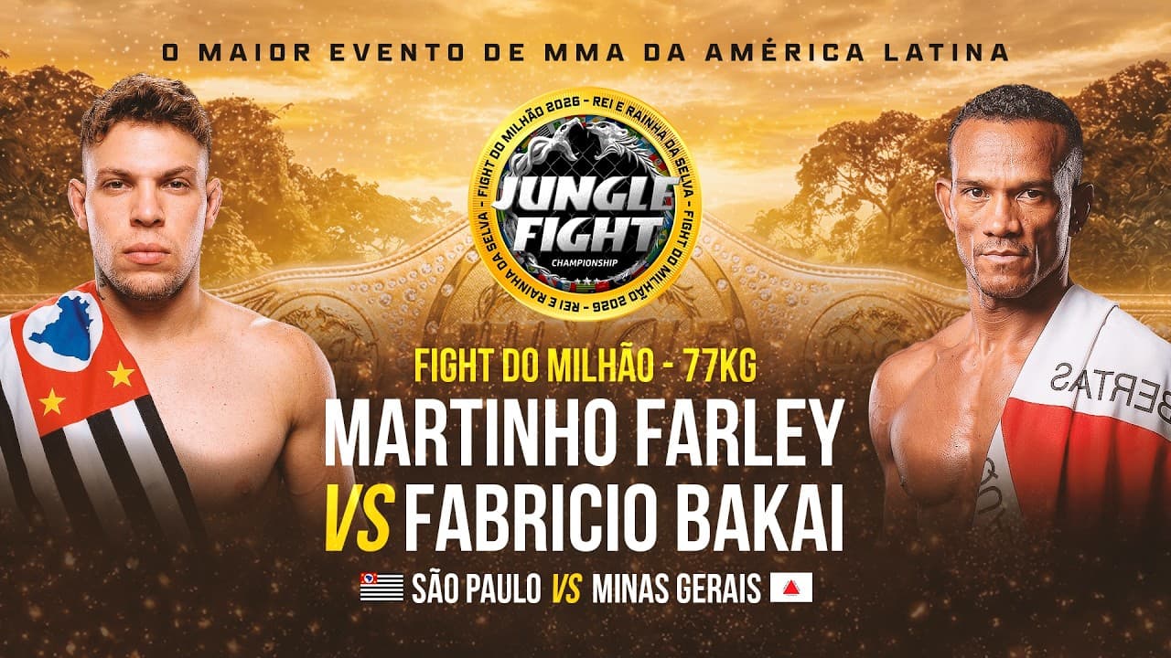 JUNGLE FIGHT 150 l FABRICIO BAKAI X MARTIN FARLEY
