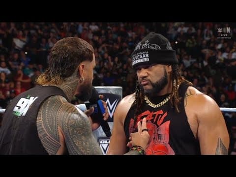 The Usos & Jacob Fatu segment _WWE Smackdown 8 May 2026
