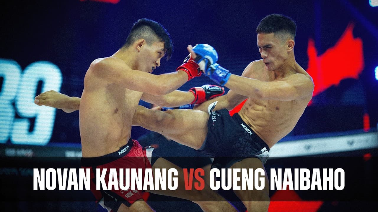 NOVAN KAUNANG VS CUENG NAIBAHO‼️|  FULL FIGHT ONE PRIDE 89