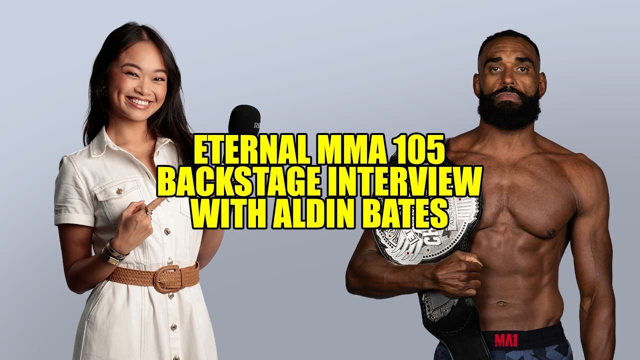 Eternal MMA 105: Aldin Bates: Backstage Interview