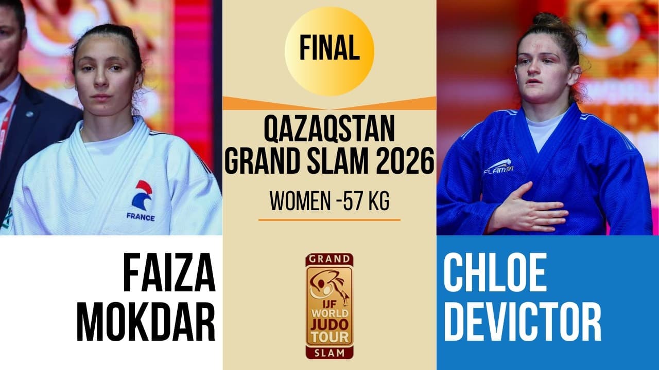 Faiza MOKDAR VS Chloe DEVICTOR | Qazaqstan Grand Slam 2026 | GOLD -57 kg