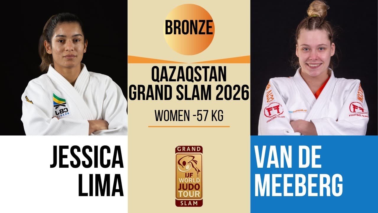 Jessica LIMA VS Shannon VAN DE MEEBERG | Qazaqstan Grand Slam 2026 | BRONZE -57 kg