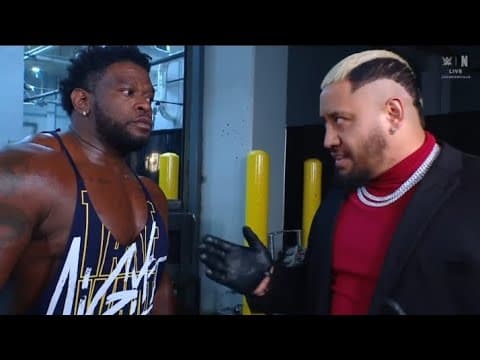 Solo Sikoa confronts Royce keys _WWE Smackdown 8 May 2026