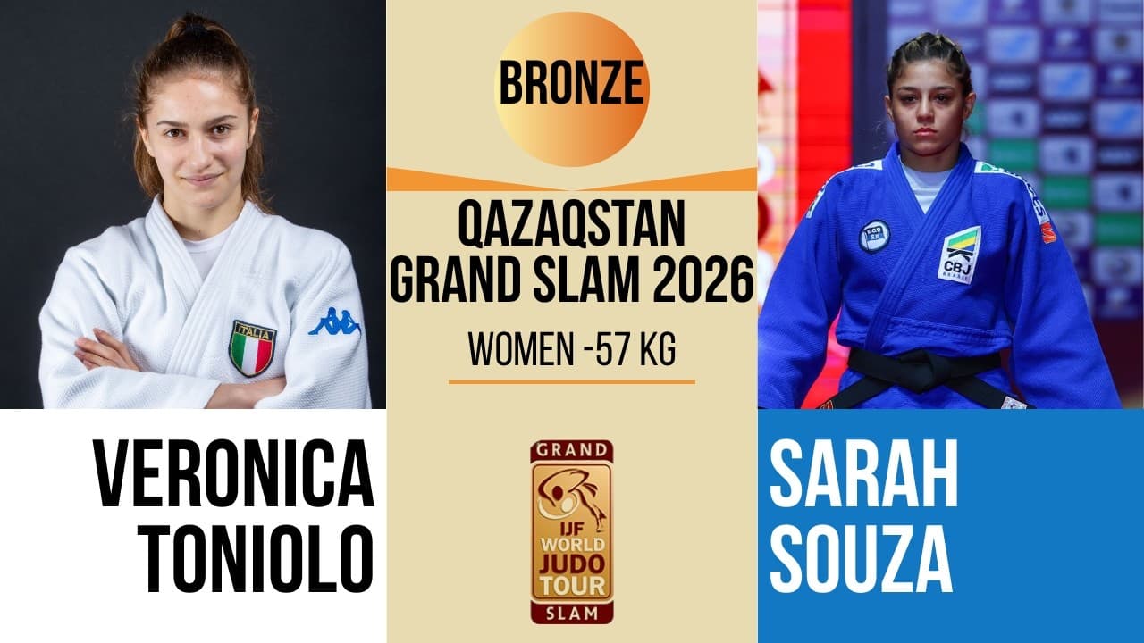 Sarah SOUZA VS Faiza MOKDAR | Qazaqstan Grand Slam 2026 | BRONZE -57 kg