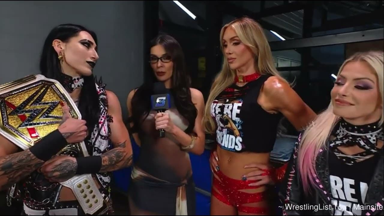 Rhea Ripley, Alexa Bliss & Charlotte Flair Backstage: Smackdown May 8 2026