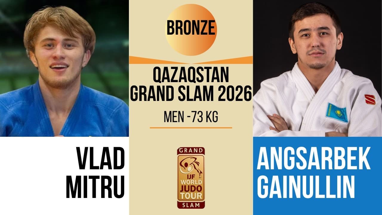 Vlad MITRU VS Angsarbek GAINULLIN | Qazaqstan Grand Slam 2026 | BRONZE -73 kg