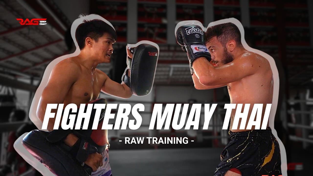 Raw Fighters Muay Thai Training at Rage Fight Academy