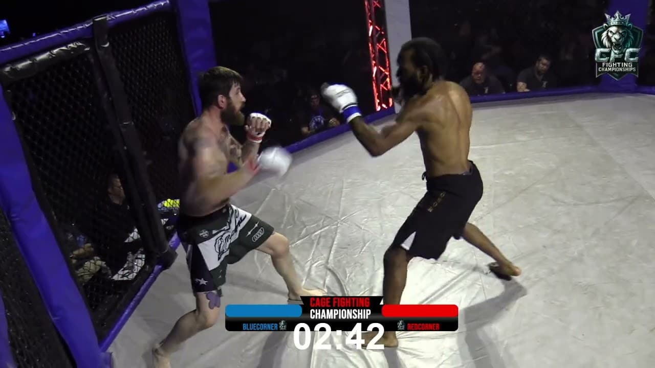 Mike Bullock vs Ernest Stevenson Full Fight Cage Fighting Championships