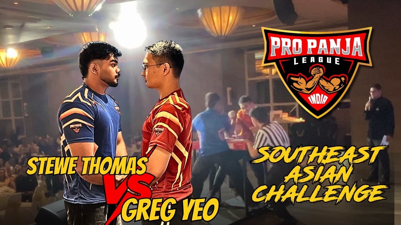 I Became the First Non-Indian Pro Panja League Armwrestler!? | Full Vlog