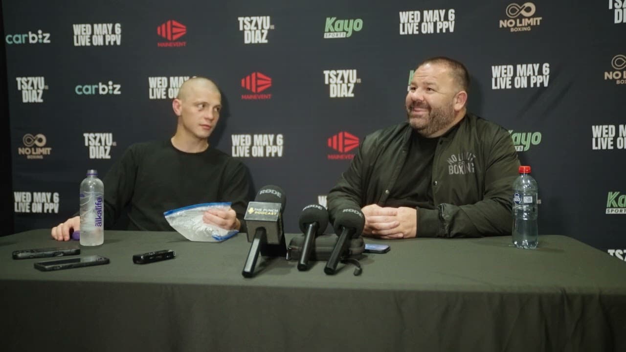 Nikita Tszyu vs Oscar Diaz | FULL Post-Fight Press Conference 🎤 "I didn't want to do a dirty thing"