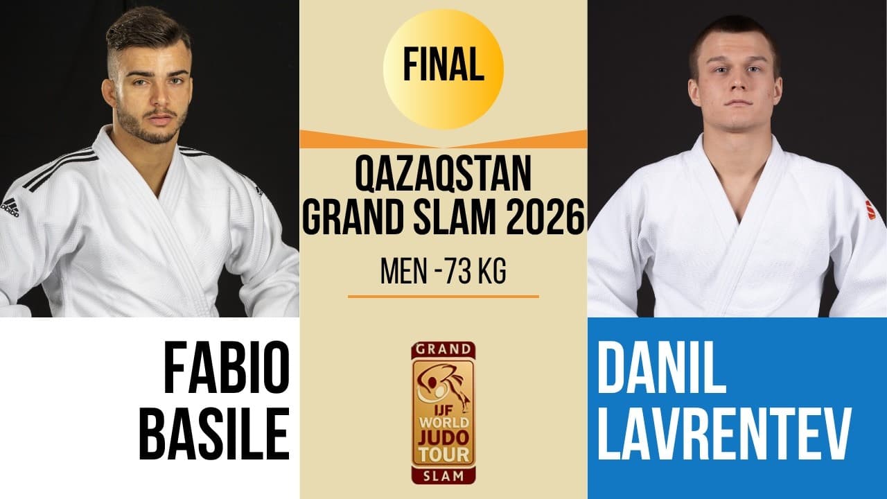 Fabio BASILE VS Danil LAVRENTEV | Qazaqstan Grand Slam 2026 | GOLD -73 kg