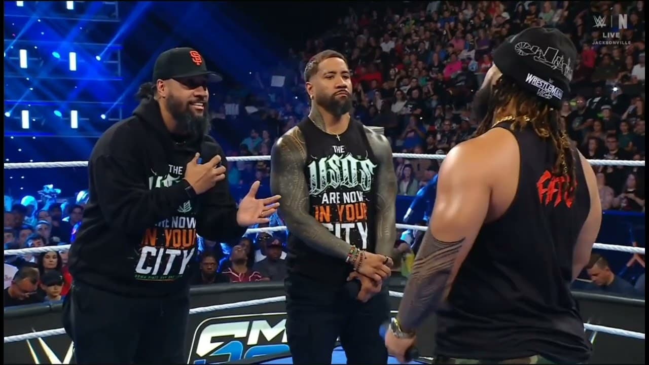 WWE SMACKDOWN THE USOS ENTRANCE 05/08/26