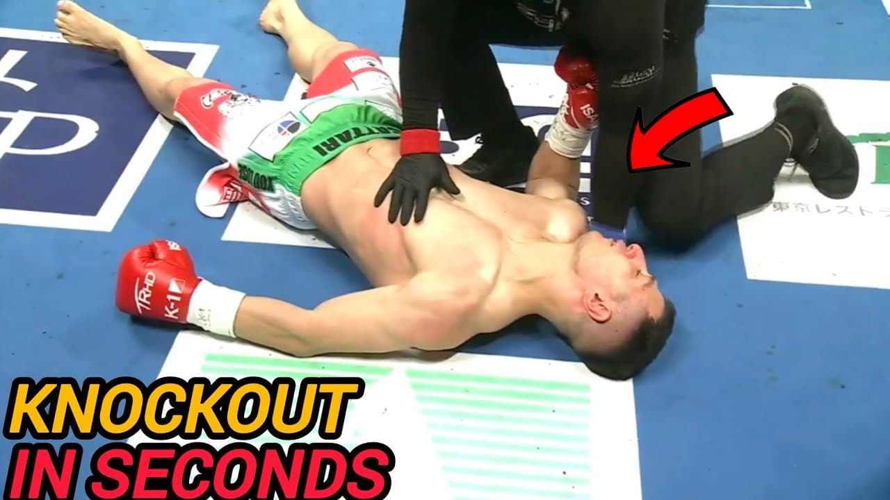 " He Was Knocked Out In Seconds | Knockouts That Ended Fights In Seconds 😱 "
