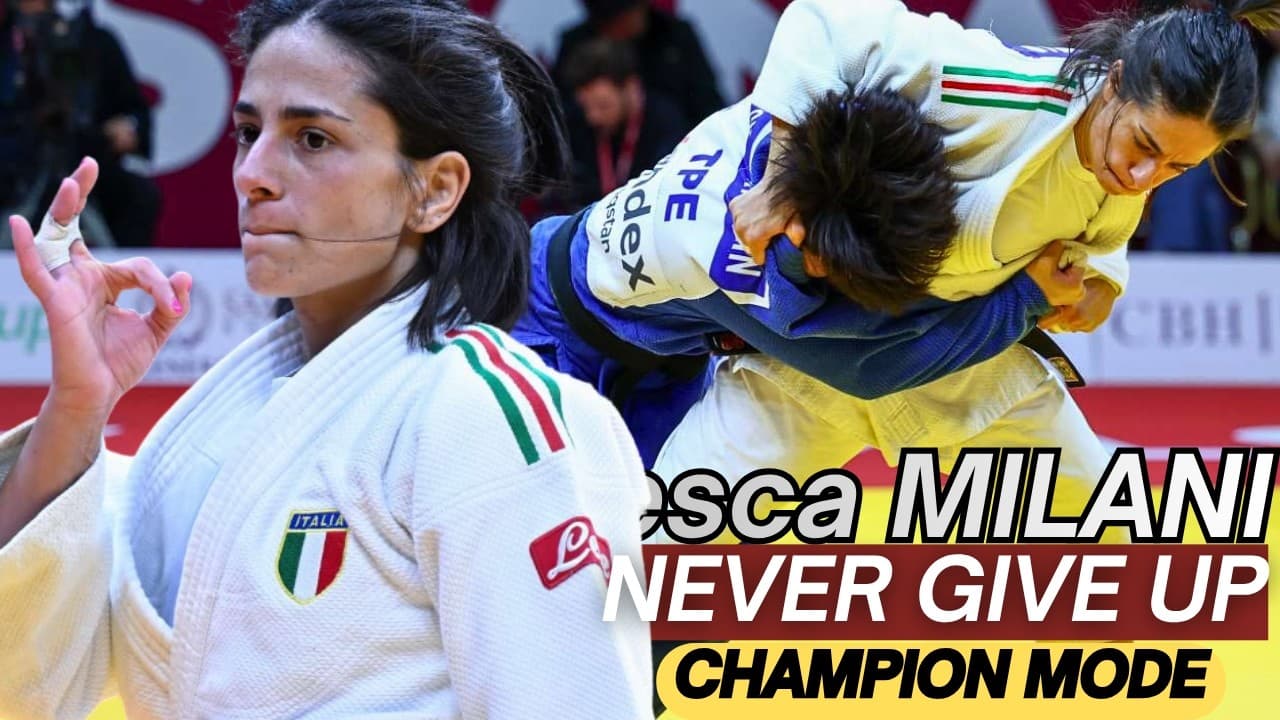 Francesca MILANI Wins BRONZE 🥉 | -48KG Barysy Grand Slam 2026