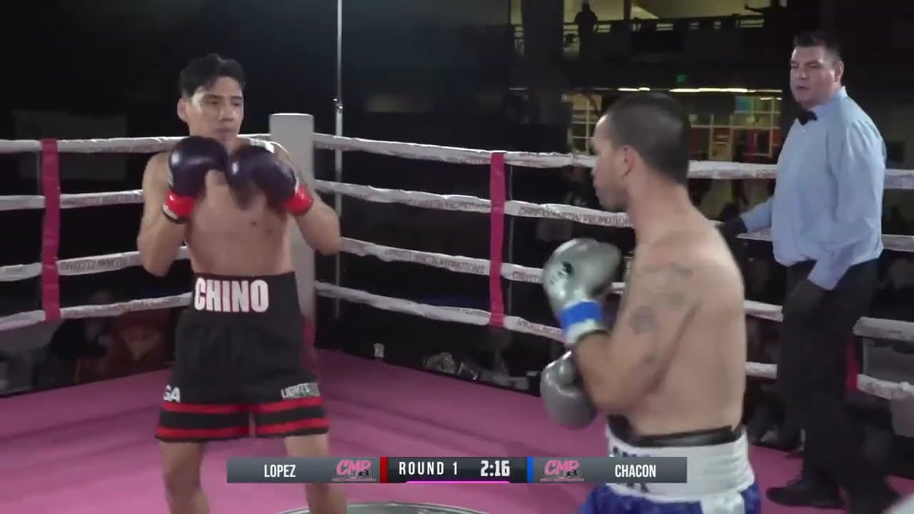 Aaron Lopez vs Raymond Chacon Full Fight.