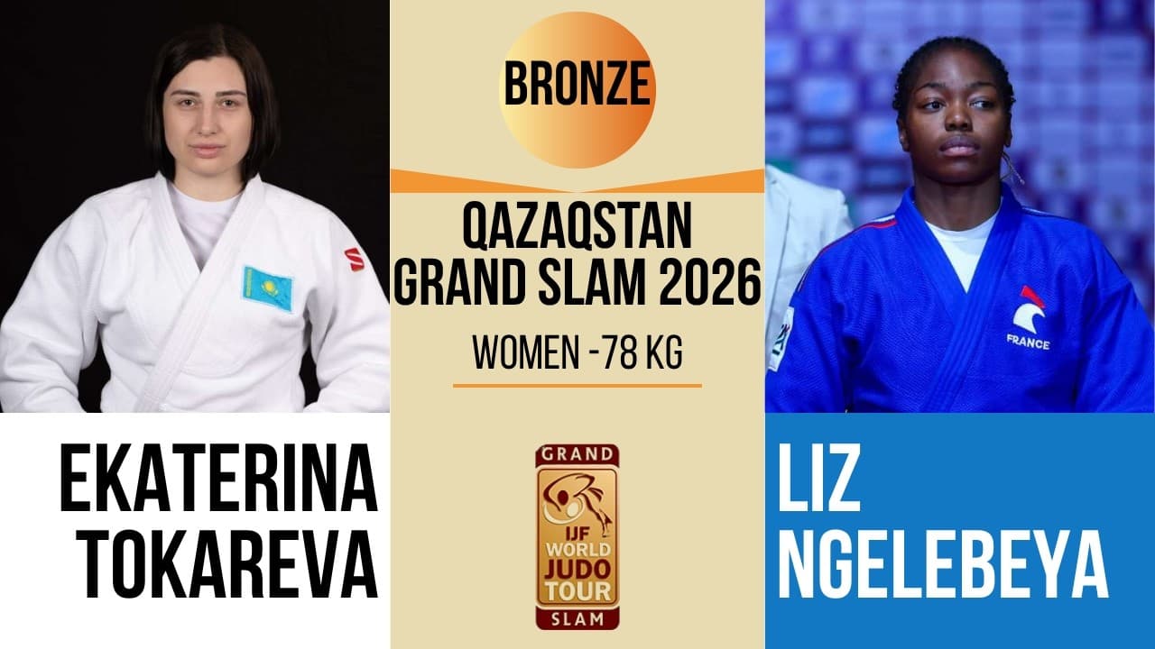 Ekaterina TOKAREVA VS Liz NGELEBEYA | Qazaqstan Grand Slam 2026 | BRONZE -78 kg