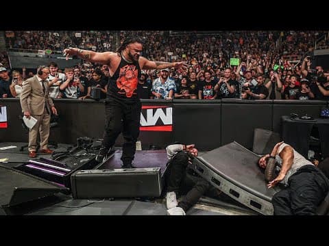 Roman Reigns attacks Jacob Fatu _WWE RAW 11 MAY 2026