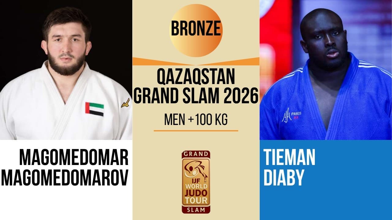 Magomedomar MAGOMEDOMAROV VS Tieman DIABY | Qazaqstan Grand Slam 2026 | BRONZE +100 kg