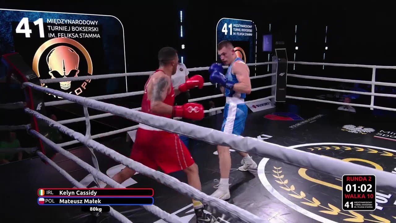 Kelyn Cassidy (IRL) vs. Mateusz Małek (POL) Feliks Stamm 2026 (80kg)