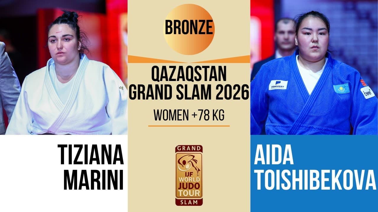 Tiziana MARINI VS Aida TOISHIBEKOVA | Qazaqstan Grand Slam 2026 | BRONZE +78 kg