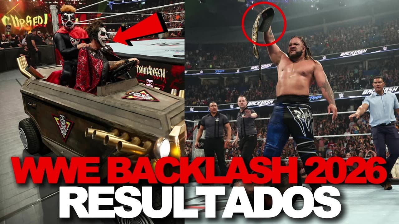 WWE Backlash 2026 | Resultados