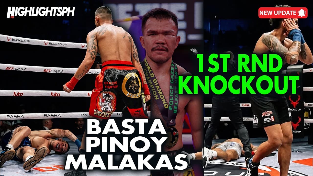 NEW FIGHT: Sumosunod sa Yapak ni ROLANDO DY! Basta Dugong Pinoy KNOCKOUT Kalaban!
