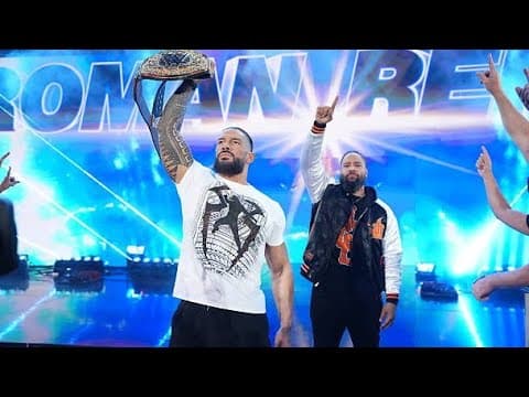 Roman Reigns Entrance _ WWE RAW 11 MAY 2026