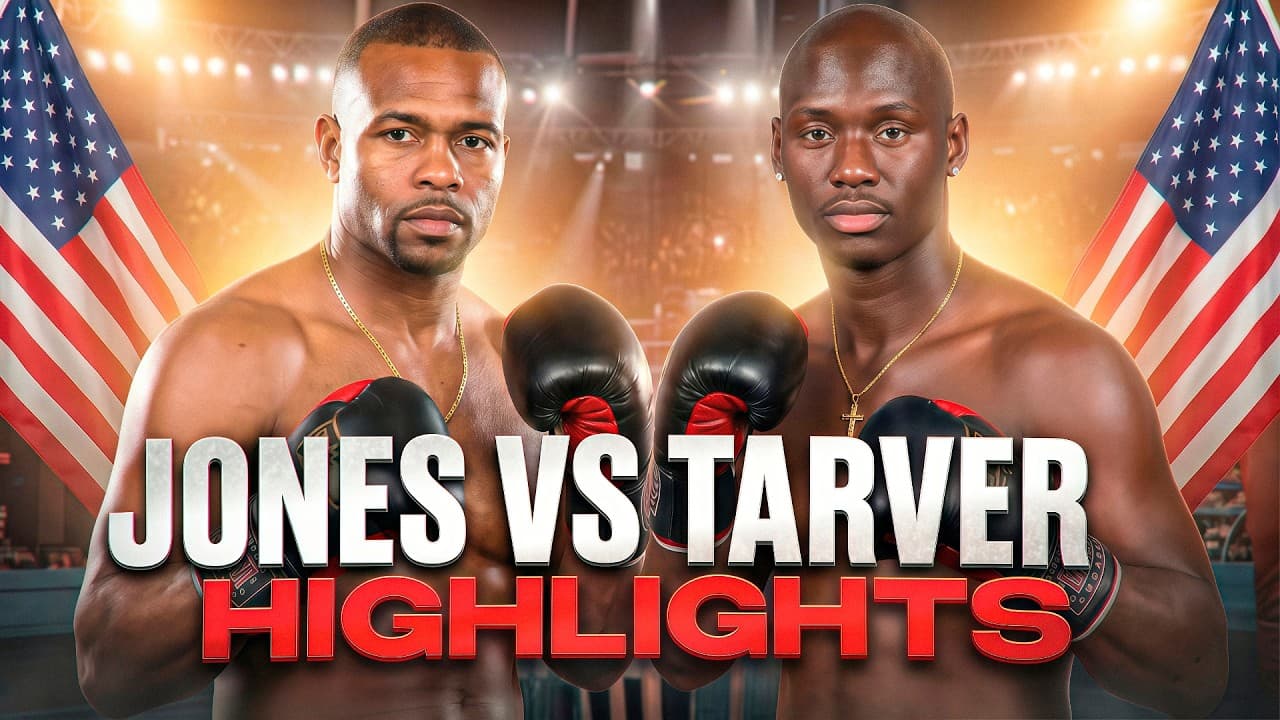 Boxing Clinic! Roy Jones jr (USA) vs Antonio Tarver (USA) | Fight Highlights