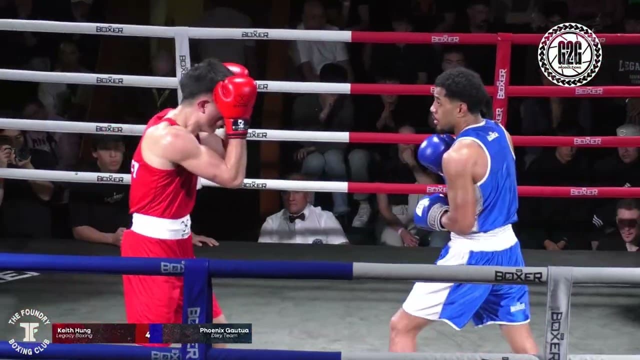 THE FOUNDRY - THE HEAT OF BATTLE 4 : KEITH HUNG vs PHOENIX GAUTUA Boxing Fight