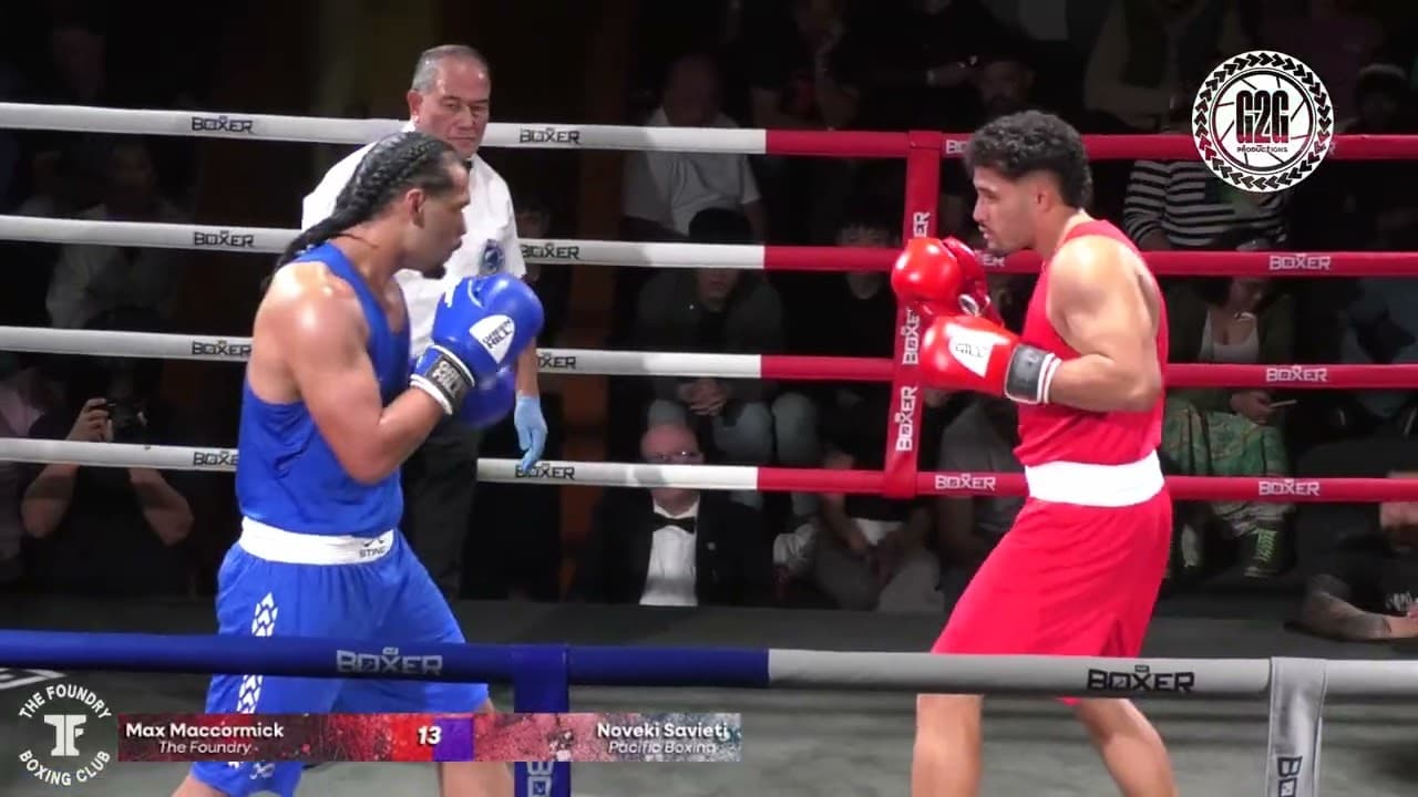 THE FOUNDRY - THE HEAT OF BATTLE 4 : MAX MACCORMICK vs NOVEKI SAVIETI Boxing Fight