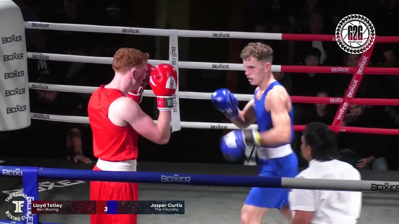 THE FOUNDRY - THE HEAT OF BATTLE 4 : LLOYD TETLEY vs JASPER CURTIS Boxing Fight