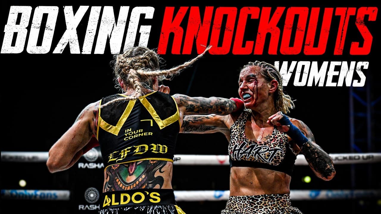 Women Boxers Dropping Opponents In Seconds